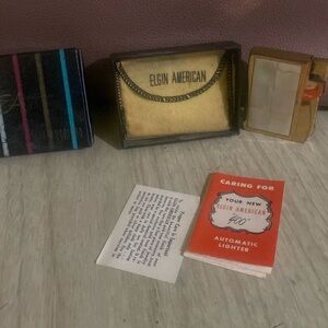 Elgin American Mother of Pearl Lighter